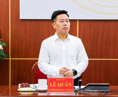 Thứ trưởng Bộ GD&ĐT Lê Quân lưu ý địa phương về các giải pháp phòng chống gian lận thi cử bằng công nghệ cao.