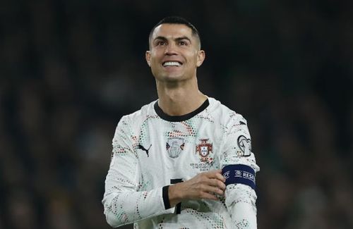 Cristiano Ronaldo có tên trong danh sách đội tuyển Bồ Đào Nha tham dự World Cup 2026. (Nguồn: Reuters)