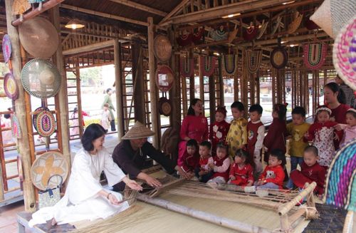 Các sân chơi dành cho thiếu nhi tại Hà Nội ngày càng nâng cao chất lượng, tăng trải nghiệm cho thiếu nhi mọi lứa tuổi. Ảnh: V.M