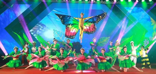 Tiết mục dự thi Hội thi Tài năng thiếu nhi Thủ đô.