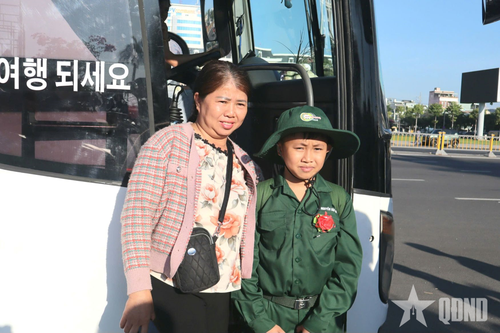 Học viên và người thân.