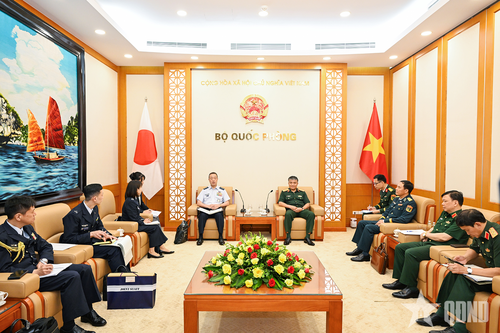 Quang cảnh buổi tiếp.