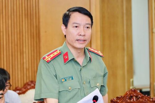  Ông Vũ Mạnh Tuân, Trưởng phòng 6, Cục An ninh chính trị nội bộ (A03, Bộ Công an). Ảnh: THU MINH 
