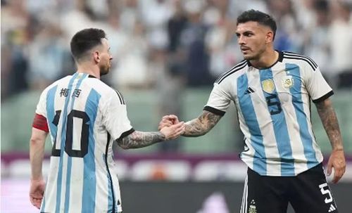Đây được xem là cơ hội tốt để Leandro Paredes lấy lại cảm giác thi đấu và kiểm tra tình trạng thể lực trước thềm World Cup 2026. Ảnh: Internet.