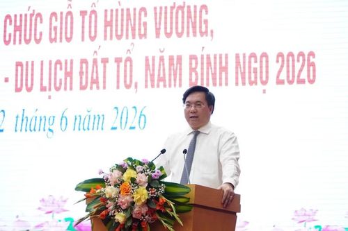 Chủ tịch UBND tỉnh Phú Thọ phát biểu tại hội nghị.