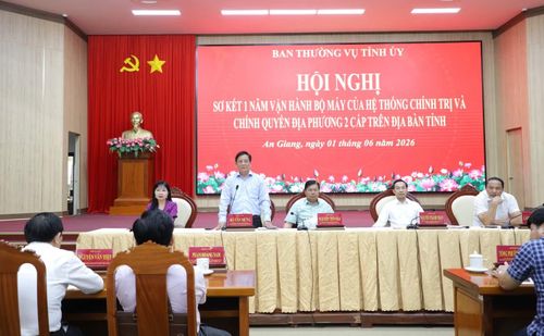 An Giang họp nhìn lại 1 năm tổ chức mô hình chính quyền địa phương 2 cấp.