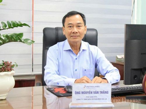 Ông Nguyễn Văn Thắng - Phó Giám đốc Công ty TNHH MTV Petrolimex Gia Lai. Ảnh: Hiền Mai