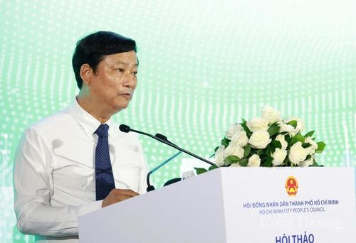 Ông Võ Văn Minh - Chủ tịch HĐND TP. Hồ Chí Minh. Ảnh: Thanh Minh.