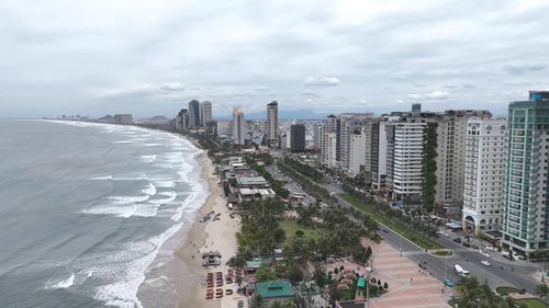 Đồ án Quy hoạch chung thành phố Đà Nẵng đến năm 2050, tầm nhìn năm 2075 nhận được nhiều ý tưởng, đề xuất xây dựng các khu đô thị mới ven biển. Ảnh: NAM TRÂN
