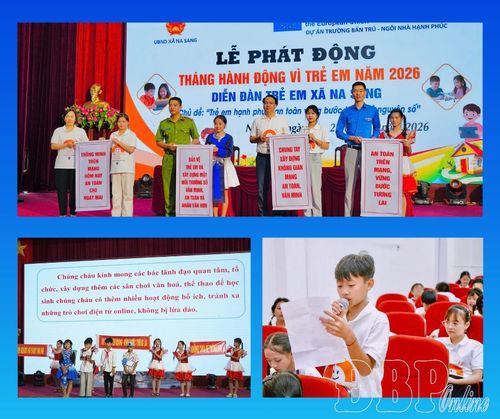 Những thông điệp được trẻ em gửi gắm tại "Diễn đàn trẻ em" xã Na Sang 2026.