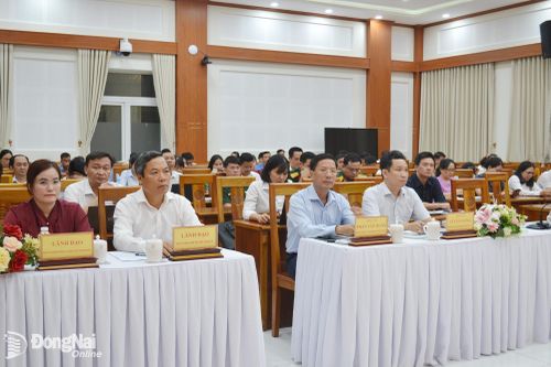 Các đại biểu dự hội nghị. Ảnh: Phương Hằng