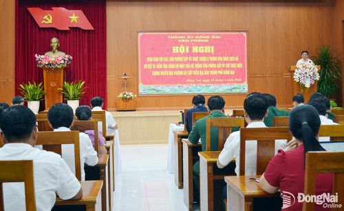 Quang cảnh hội nghị. Ảnh: Phương Hằng