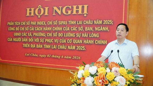 Đồng chí Hà Quang Trung - Phó Bí thư Tỉnh ủy, Chủ tịch UBND tỉnh phát biểu kết luận Hội nghị.