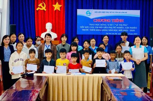 Phụ nữ Tân Hà Lâm Hà học tập và làm theo Bác từ những việc làm giản dị