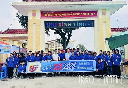 Đoàn thanh niên xã Dân Chủ triển khai đội tình “Tiếp súc mùa thi” năm 2026.