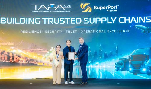 Hiệp hội Bảo vệ tài sản vận chuyển (TAPA) trao Chứng nhận TAPA FSR Hạng A – Cấp độ cao nhất trong hệ thống tiêu chuẩn an ninh cơ sở cho Việt Nam SuperPort .