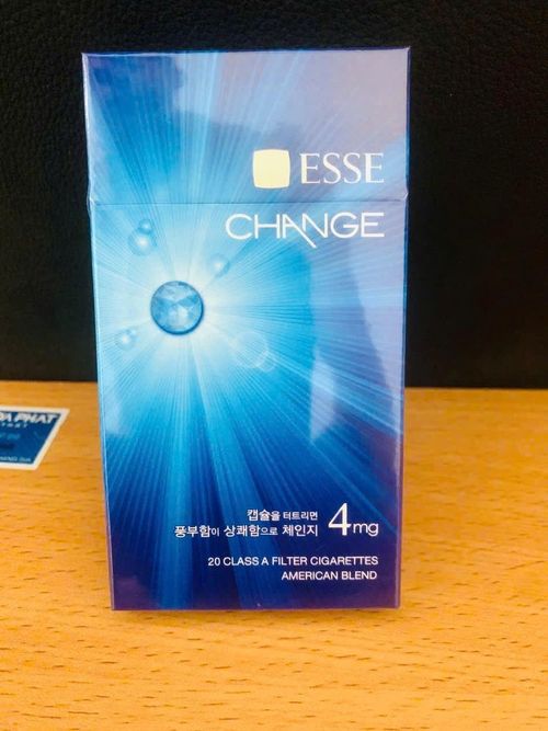 Thuốc lá điếu giả nhãn hiệu ESSE Change 4mg. Ảnh: HQ
