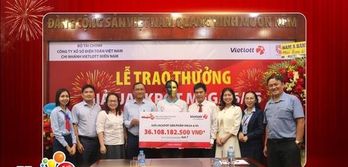 Người trúng thưởng sẽ nộp 10% tiền thuế theo giá trị giải thưởng. (Ảnh minh họa)