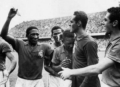  World Cup 1958 là giải đấu đưa Pelé bước vào hàng ngũ huyền thoại. Ảnh: Keystone France/Gamma-Rapho.
