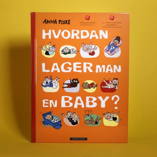  Cuốn sách Hvordan Lager Man en Baby? được đón nhận. Ảnh: Goodreads. 