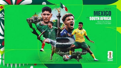 Mexico vs Nam Phi sẽ là trận khai mạc World Cup 2026. Ảnh: FIFA