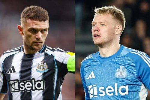 Trippier và Ramsdale vừa chia tay Newcastle - Ảnh: L'Equipe