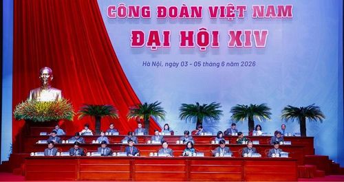 Phiên thứ nhất, Đại hội XIV Công đoàn Việt Nam nhiệm kỳ 2026-2031.