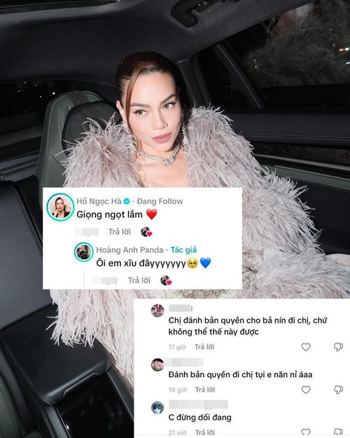 Netizen thích thú trước bình luận từ Hồ Ngọc Hà.