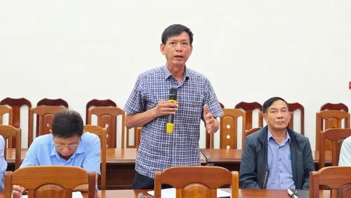 Đại biểu tham gia ý kiến tại hội nghị. Ảnh: Bá Bính