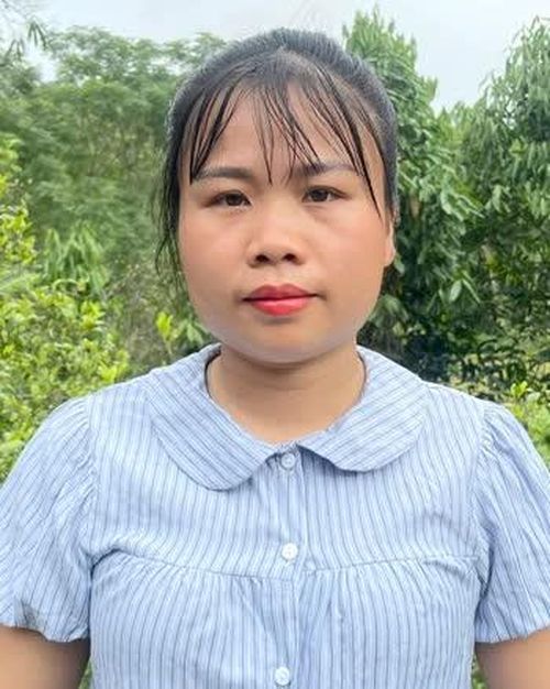 Chị Nông Thị Xuyên Thôn Chàng Thẳm, xã Bằng Lang