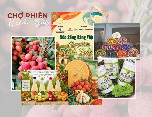 Đặc sản của Bắc Ninh tại Chợ phiên Kinh Bắc.