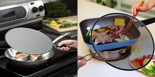 Sử dụng màn chắn dầu chuyên dụng để tránh bắn dầu