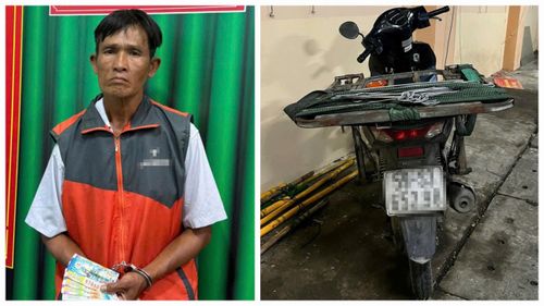 Nguyễn Huỳnh Thanh Luân cùng phương tiện gây án