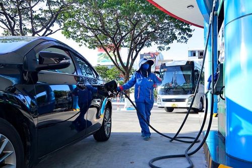 Trong đó, với các cửa hàng xăng dầu thuộc khu vực Quảng Nam cũ, lượng xăng E10 cung cấp ra thị trường là 121.934 lít, cao hơn mức tiêu thụ xăng E5 RON92, cho thấy tín hiệu tích cực từ sự chủ động tìm hiểu và tiếp nhận nhiên liệu mới của người dân. Ảnh: Diễm Phúc