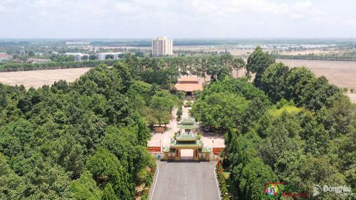 Đền thờ liệt sĩ Nhơn Trạch, nơi lưu giữ ký ức hào hùng và lòng biết ơn đối với những người đã ngã xuống vì Tổ quốc. Ảnh: Tiến Dũng