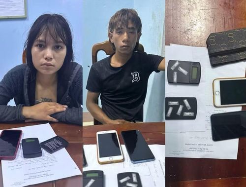  Lực lượng Công an đã triệt phá, bắt giữ 2 đối tượng H'Them và Sinh về hành vi mua bán trái phép chất ma túy. Ảnh: Chí Trung 