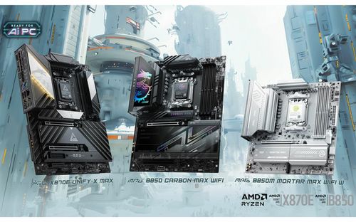 Dàn mainboard AM5 mới của MSI khai phá sức mạnh Ryzen và bộ nhớ DDR5 (Nguồn: MSI)