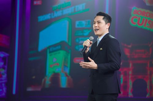 Giám đốc điều hành Unilever Food Solutions Việt Nam Nguyễn Xuân Huy chia sẻ mục tiêu của sự kiện Future Menus 2026. Ảnh: BTC