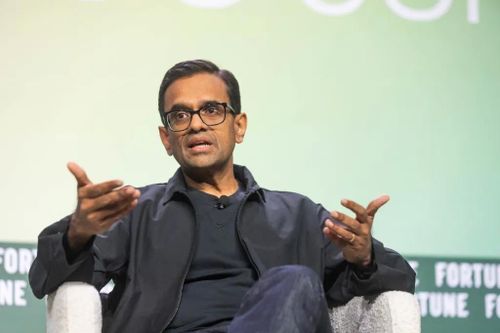 Ông Venkatesh Alagirisamy, COO của Nike, tại Fortune COO Summit ở Arizona ngày 1/6. Ảnh: Kristy Walker/Fortune.