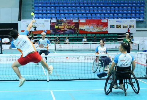 Khoảnh khắc ấn tượng tại giải đấu. Ảnh: Trần Huấn