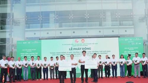 Thực hiện phong phú các hoạt động tại lễ phát động.
