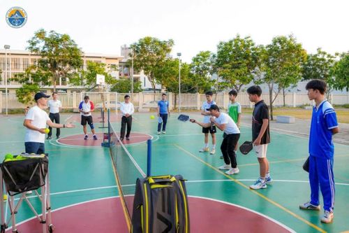Phong trào tập luyện pickleball trong học sinh, sinh viên TP Đà Nẵng ngày càng phát triển