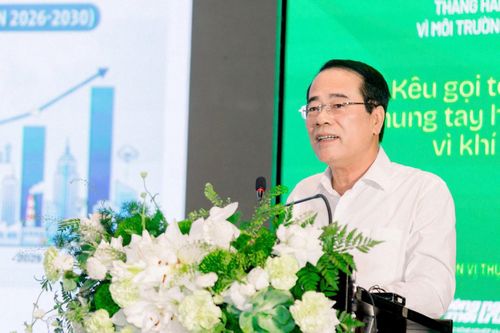 Ông Tăng Thế Cường, Cục trưởng Cục Môi trường phát biểu tại Diễn đàn