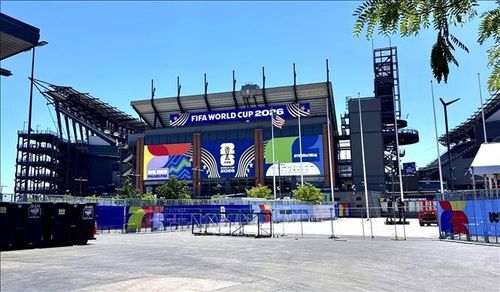 Phía ngoài sân Lincoln Financial Field (Mỹ). Ảnh minh họa: Quang Thịnh/PV TTXVN tại Mỹ