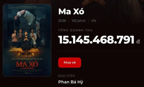 Ma Xó đạt doanh thu hơn 15 tỷ đồng trong ngày đầu ra mắt rạp Việt. Nguồn: Box Office