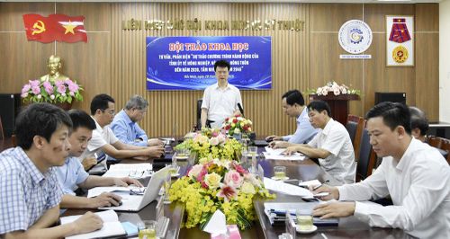  Liên hiệp các hội Khoa học và Kỹ thuật tỉnh tổ chức tư vấn, phản biện về chính sách phát triển nông nghiệp, nông dân, nông thôn. 