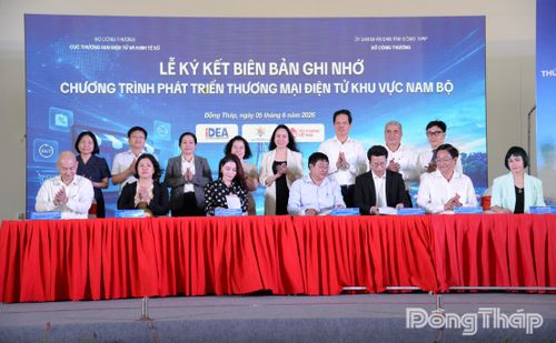 Sở Công thương các tỉnh khu vực Nam bộ ký kết biên bản ghi nhớ với các doanh nghiệp thương mại điện tử, doanh nghiệp công nghệ.
