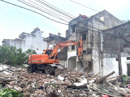 Dự án nút giao Phạm Tu - Xa La hoàn thành giải phóng mặt bằng vượt tiến độ, minh chứng cho tinh thần gần dân sát dân của chính quyền địa phương. Ảnh: Ánh Tuyết