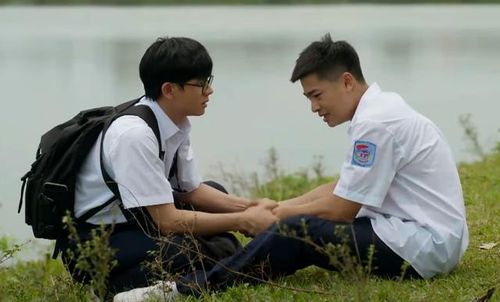 Khuê và Cương đã có cuộc nói chuyện với nhau để giải quyết những việc đang vấp phải. Ảnh VTV