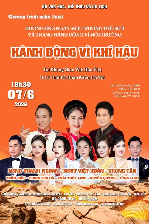 Chương trình có sự tham gia của nhiều nghệ sĩ.